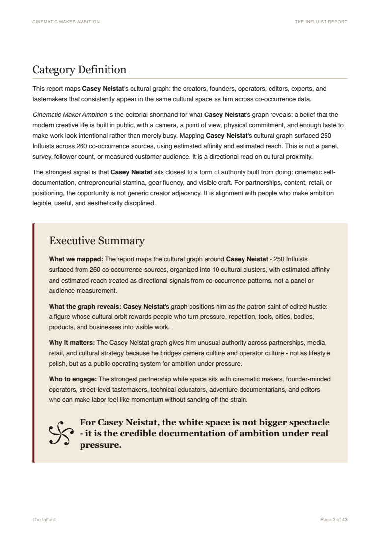 Sample report page 2